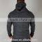 Top Quality Men Hoodie Jacket Customized Full Zipper Gym Hoodie Tracksuits Tops Fitness Men's Clothing