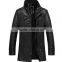 MSW0030 The winter men's leather jacket PU slim comfortable leather jacket In the long section of men's leather jacket