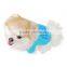 blue Pet Puppy Summer Shirt Pet Clothes T Shirt with printing