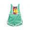 S33622W Summer 2017 Infant Kids Rompers Baby Girl Ruffles Romper