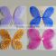 2016 New coming Kids Baby Girl Pixie Fairy Wings Butterfly Costume Tinker Bell Halloween wholesale 3D beautiful butterfly wings