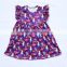 Boutique Children Pearl Pants Set wholesale Fashion Beautity And The Beast Dress Clothes purple clothes For Baby Girl