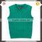 England style V neck sweater vest unifrom sleeveless sweater