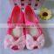 fabric bow melissa shoes for kids, mini melissa for girls