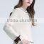best selling nice pullover girls knitted handmade sweaters for women with bowknot