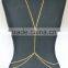 Sexy Womens Double Layer Bikini Harness Belly Body Chain Beach Necklace Jewelry