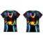 Ladies fashion cotton digital printing personalized T-shirt