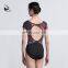 117141041 High Quality Dance Leotard Printing Half Sleeve Ballet Leotards