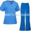 High quality short sleeve cheap clinic uniform /medical scrub suits