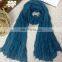 Cape Yarn Wide Large Size Thin Scarf Multi Colors Fashion Women Shawl Trendy Female Breathable Scarf Whole Colored