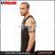 100% Cotton Custom Printed Tank Top Gym Vest Stringer Men Tank Top