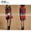 Mix Color Long Woolen Clothes Designs for Ladies 2015 Winter Signle Button Elegant Parkas Fashion Women Woolen Coat