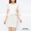 Elegant Ladies Knit Double Layer Sweater Suit with Fringe
