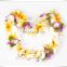 Wreathe Lei Decorative Hawaii Flower Lei Polyeste Wedding Flower Garland