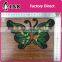 New Design Embroidery 3D Butterfly Hot Fix Patch