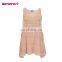 Summer Sleeveless Lady Tunic Swing Women Retro Burn Out Tunic