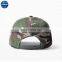 Custom LOGO printed camouflage fabric men army cap