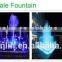 Mini cascade fountain and resin indoor water fountain