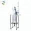 Top Quality 100l Double Stainless Jacket Glass Reactor