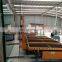 Air glass cutting table with loading arm