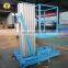 7LSJLI Jinan SevenLift one post movable hydraulic motorized lift ladder platform ladder man lift