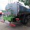 Dongfeng 12 tons of green spraying vehicles flew out of the country to fight the plague