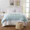 China Quilt Factories Cotton Fabric Satin Binding Quilted Down Filled Blanket