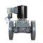 UPVC series solenoid valve flange valves for the general corrosive fluid