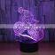 Mountain Bike Ride 3D Table Lamp LED Colorful Nightlight Kids Birthday Gift USB Sleep Lighting Home Decoration