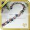 Plating Mixed Color Metallic Rhinestone Chain FC-637