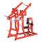 gym commercial body building lat pulldown machine