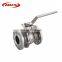 high pressure carbon steel 1 inch one piece flanged end ball valve ansi
