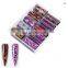 2020 Designer Flower Laser Sticker brand LOGO Transfer Paper Roll Set Nail Art Foil