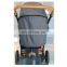 2021 new design good quality aluminum frame light weight and easy fold baby stroller