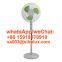 Sibolux 16 inch plastic LED display mist fan with remote/misting fan