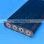 Flat travelling cable rubber festoon cable with steel wire