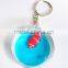 Round Shaped acrylic transparent keychain, Wholesale Plastic Fish Inside