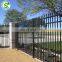 Heavy duty welded steel fence panel for school