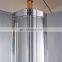 Newest High End Design Gold Metal Crystal Column Table Lamp For Restaurant Villa Home Bedroom