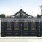 Factory price customized courtyard entrance door Aluminum garden gate driveway sliding gate