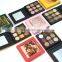 Christmas private label eyeshadow magnetic glitter packaging custom contour palette makeup customised logo