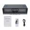 VU2-D LED Version MIC+LINE Dual VU Meter Audio Splitter Box 4-Way Switcher Sound Level Indicator