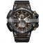 SMAEL 1376 Sports mens double display wristwatch silicone luminous led functional smael analog digital watches