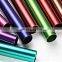 aisi 304 golden tube colored stainless steel pipe
