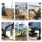 Chinese factory direct sales of new small agricultural machinery crawler mini excavators 1 ton