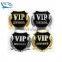 Plastic Customized ABS Chrome Body Decoration Car Badge Emblem Sticker