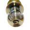 Entrance privacy Brass cylinder Home security Tubular Round Knob lock