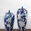Chinese restaurant table decoration wedding home vase ceramic ornaments