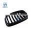 Glossy Sliver Front Bumper Upper grille for bmw X5  For BMW 51137157687/51137157688