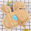 Toddler Feeding Divided Plate Bamboo Plates Baby Kids Bamboo Suction Plate